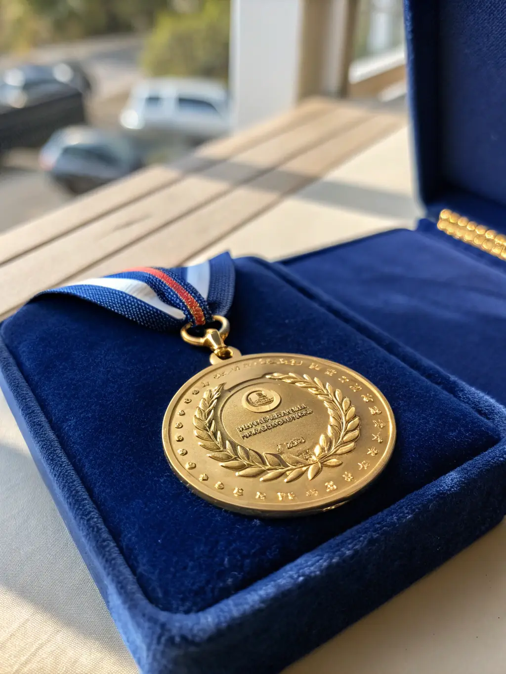 A professional-looking image depicting a bronze medal, symbolizing the entry-level vCISO service tier, suitable for smaller MSPs needing basic security guidance. The image should convey reliability and foundational security.